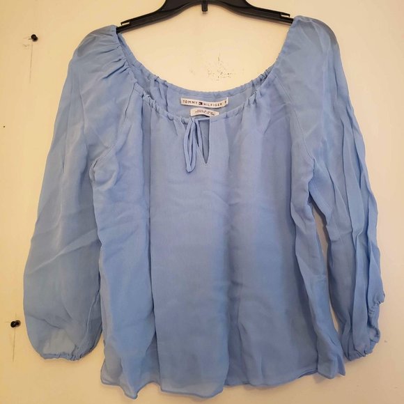 Tommy Hilfiger Periwinkle Blouse - Picture 1 of 4